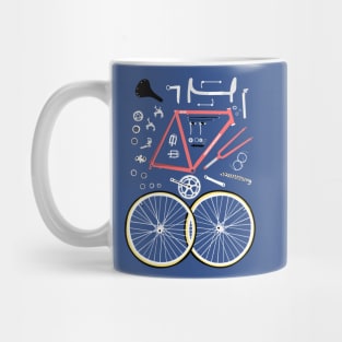 Bicycle Parts Mug